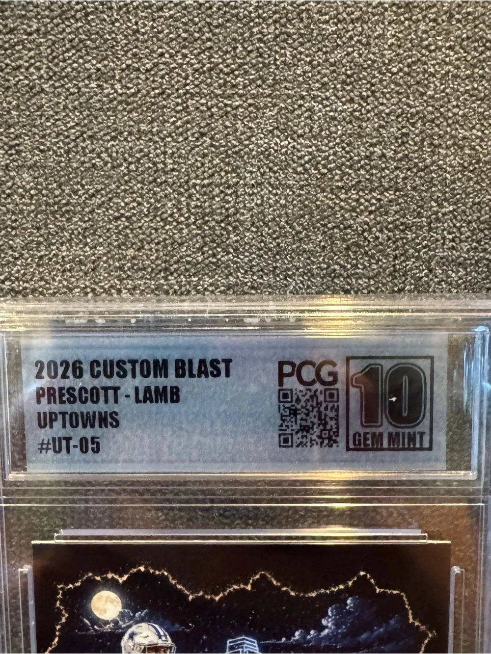 2026 Custom Blast Dak Prescott & CeeDee Lamb Uptowns PCG 10 Gem Mint